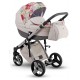 Wózek dziecięcy 2w1 - Comfort Carello Lonex kolor beż 02 