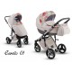 Wózek dziecięcy 2w1 - Comfort Carello Lonex kolor beż 02 