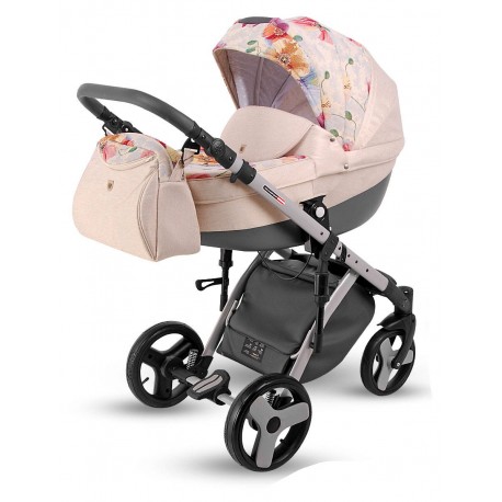 Wózek dziecięcy 2w1 - Comfort Carello Lonex kolor beż 02 