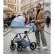 Wózek 2w1 Natoni Abis Błękitny Niebieski Powder Blue