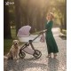 Wózek 3w1 dla dziewczynki Natoni Abis Rose Dust