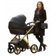 Lonex Galaxy wózek dziecięcy 3w1 - czarny   Lonex Galaxy wózek dziecięcy 3w1 - czarny