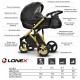  Lonex Comfort Galaxy wózek dziecięcy 3w1 - fiolet 16