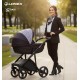 Lonex Galaxy wózek dziecięcy 3w1 03 Zygzak Czarny 