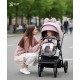 Wózek spacerowy dla dziewczynki do 22 kg – Natoni Joy New Coral Blush