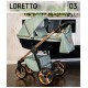 Wózek Loretto 2w1 – galeria zdjęć kolor 05 czarny 