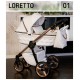 Wózek Loretto 2w1 – galeria zdjęć kolor 05 czarny 