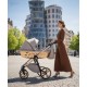 Adbor wózek 3w1 - Loretto Stars 22 -  Brązowy Rose Gold – zdjęcia produktu