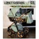 Fotogaleria wózka dziecięcego Adbor Loretto Stars 2w1 zielony