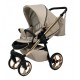 Adbor Loretto Stars Beżowy 02 – Wózek Wielofunkcyjny 4w1 w Detalu- Beige Pram