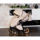 Adbor Loretto Stars Beżowy 02 – Wózek Wielofunkcyjny 4w1 w Detalu- Beige Pram