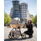Adbor Loretto Stars Beżowy 02 – Wózek Wielofunkcyjny 4w1 w Detalu- Beige Pram