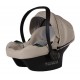 Wózek dziecięcy 3w1 -  Junama Heart 07 wielofunkcyjny  - Beige Pram 