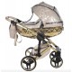 Wózek dziecięcy 3w1 -  Junama Heart 07 wielofunkcyjny  - Beige Pram 
