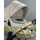 Wózek dziecięcy 3w1 -  Junama Heart 07 wielofunkcyjny  - Beige Pram 