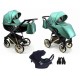 Adbor OXV-3D – zdjęcia wózka dziecięcego 3w1  w kolorze jasnego różu 07 pink pram
