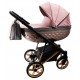 Adbor OXV-3D – zdjęcia wózka dziecięcego 3w1  w kolorze jasnego różu 07 pink pram