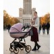 Adbor OXV-3D – zdjęcia wózka dziecięcego 3w1  w kolorze jasnego różu 07 pink pram