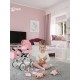 Wózek dla lalek Różowy- Adbor Viki 07 - pink doll pram 