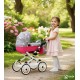 Wózek dla lalek Różowy- Adbor Viki 07 - pink doll pram 