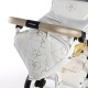 Wózek Junama Heart 2w1- 01 white gold 