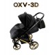 Stylowy Wózek dziecięcy 2w1-  Adbor OXV 3D 01 głęboko spacerowy 