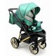Adbor OXV 3D Wózek dziecięcy 2w1 niebieski 03 – galeria produktu - blue pram