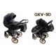 Adbor OXV 3D Wózek dziecięcy 2w1 niebieski 03 – galeria produktu - blue pram