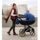 Adbor OXV 3D Wózek dziecięcy 2w1 niebieski 03 – galeria produktu - blue pram