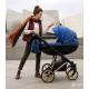 Adbor OXV 3D Wózek dziecięcy 2w1 niebieski 03 – galeria produktu - blue pram