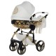  Junama Hand Craft wózek diamond 3w1 08 white gold 