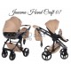  Junama Hand Craft 3w1 beżowy 07 beige pram caramel