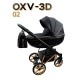 Wózek 4w1 Wielofunkcyjny Adbor OXV 3D - 02 czarny 