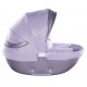 Junama Dolce Mini duży wózek dla lalek fioletowy 03 - doll pram violet stroller toy