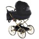  Junama Dolce Mini czarny wózek dla lalki do zabawy głęboki  kolor 10