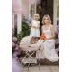 Wózek dla lalek Duży TAKO IMPERIAL MINI Classic - 02 beż -  Junama beige doll pram