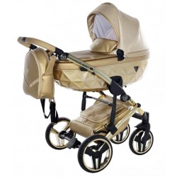 Junama Dolce Gold - wózek dziecięcy 2w1 Złoty 05 
