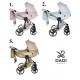 Junama Dolce Blue 02 - wózek 2w1- Jasny Błękit niebieski - baby blue pram