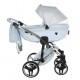 Junama Dolce Blue 02 - wózek 2w1- Jasny Błękit niebieski - baby blue pram