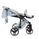 Junama Dolce Blue 02 - wózek 2w1- Jasny Błękit niebieski - baby blue pram