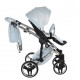 Junama Dolce Blue 02 - wózek 2w1- Jasny Błękit niebieski - baby blue pram