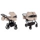 Junama Duo V3 Eco – zdjęcia i detale wózka bliźniaczego 2w1 02 beżowy 