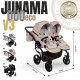 Junama Duo V3 Eco – zdjęcia i detale wózka bliźniaczego 2w1 02 beżowy 