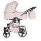 Wózek bliźniaczy 3w1 Junama Duo V3 Eco – Pink / Rosa
