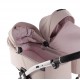 Wózek bliźniaczy 3w1 Junama Duo V3 Eco – Pink / Rosa