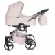 Wózek bliźniaczy 3w1 Junama Duo V3 Eco – Pink / Rosa