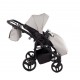 Wózek wielofunkcyjny dla bliźniaków Junama Duo V3 Eco 01 szary - twin pram grey 
