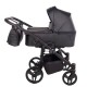 Wózek bliźniaczy 3w1 Junama Duo V3 Eco 03 Czarny – Twin Pram with Car Seats