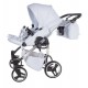 Wózek bliźniaczy 3w1 Junama Duo V3 Eco 05 – Baby Blue twin pram