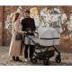 Wózek dla bliźniąt 2w1 - Junama Duo V3 Eco Szary 01